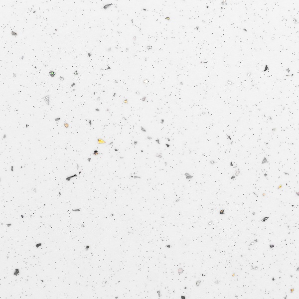 Стеновая панель ледяная искра белая глянцевый 6мм №55 Скиф 4200х600