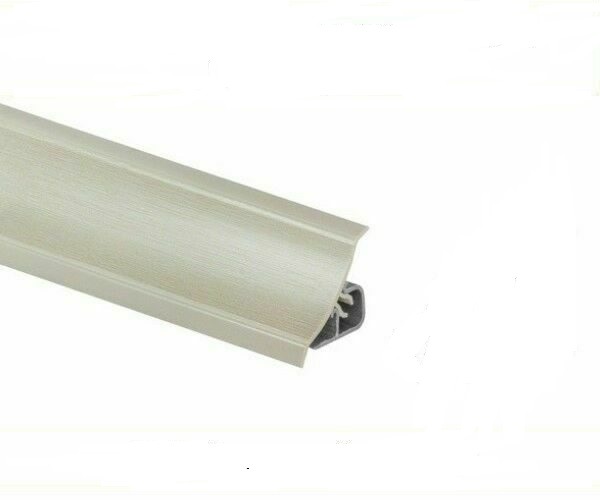 Плинтус для столешниц металл бежевый Thermoplast 18х18х3000мм 1263 (ф-ра 1004)