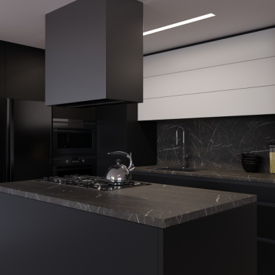 Столешница Active marble 5055/A Slotex 4200х600х40 мм