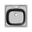 Мойка из нержавеющей стали для кухни UKINOX CLM480.480 -GT6K 0C