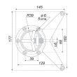 Верхняя часть опоры N401 BOYARD FL01