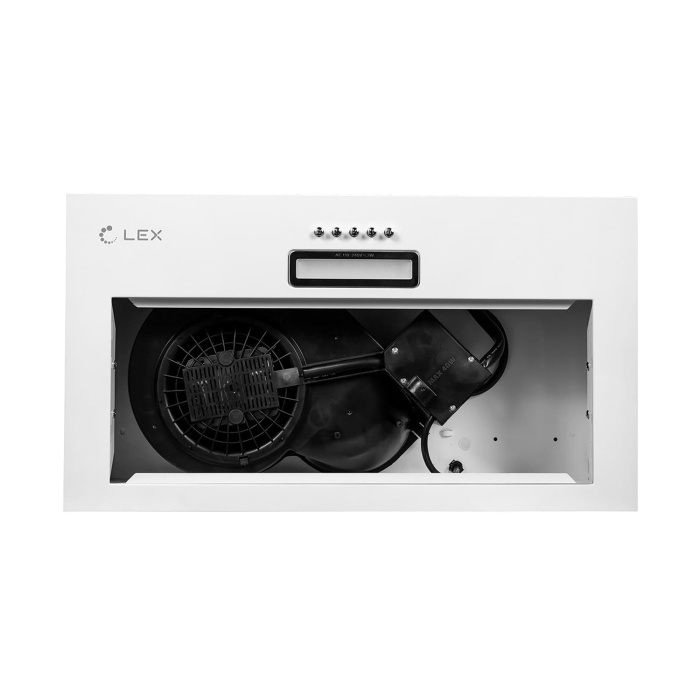 Кухонная вытяжка полновстраиваемая LEX GS BLOC LIGHT 600 WHITE
