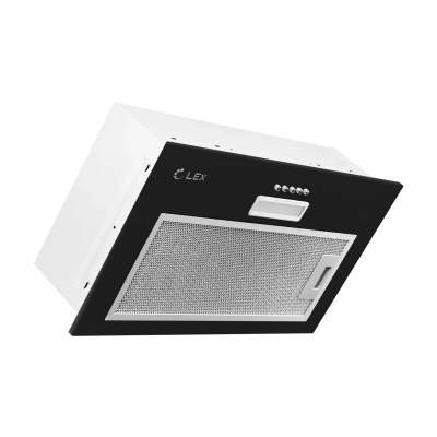 Кухонная вытяжка полновстраиваемая LEX GS BLOC LIGHT 600 BLACK