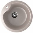 Мойка из искусственного камня U-102-302 песочный Ulgran D=480мм