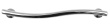 BOYARD.Ручка S2640/128 RS026CP.4/128