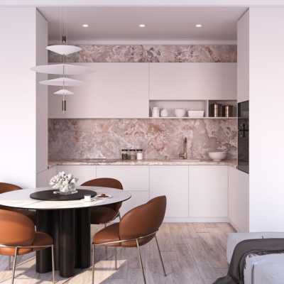 Столешница Мултан лава 8509/Ln Антарес 3050х600х26 мм