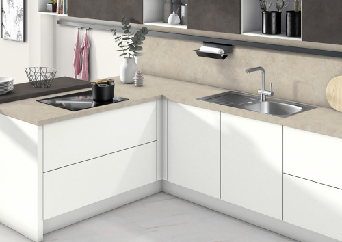 Столешница Керамика тессина крем F221/ST87 EGGER 4100х600х38 мм