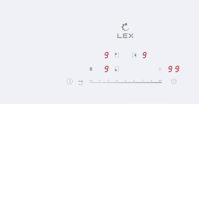 Индукционная варочная панель LEX EVI 431A WH
