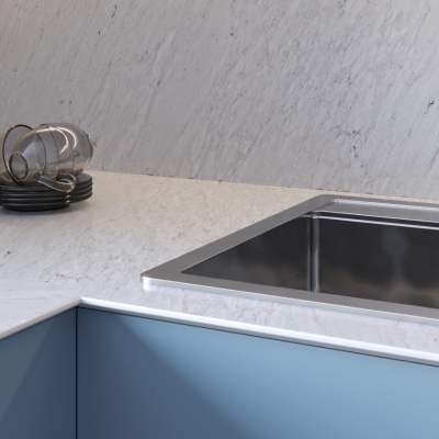 Столешница Italian marble 8052/Sl Slotex 3000х600х40 мм