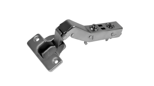 Петля мебельная угловая EVO LINE 45 S Clip-on BOYARD с доводчиком Черный никель H845C02/BN