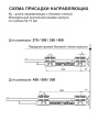 BOYARD.Комплект тонких боковых стенок для DB8181-средние SBDW12/GRPH/300