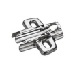 Монтажная планка для петли Sensys, дистанция 1.5мм, без винтов HETTICH 9071576