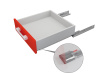 Направляющие шариковые скрытого монтажа B-slide BOYARD DB8881Zn/550