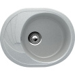 Мойка из искусственного камня U-403-310 серый Ulgran 570х465мм