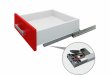 BOYARD.Направлющие B-Slide для плиты 16-19 мм DB8982Zn/350