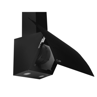 Кухонная вытяжка наклонная LEX PLAZA GS 600 BLACK