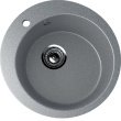Мойка из искусственного камня U-405-309 темно-серый Ulgran D=495мм