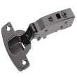 HETTICH.Петля накладная 110грд Sensys 8645I, чашка TH52D35, черный обсидиан 9091738