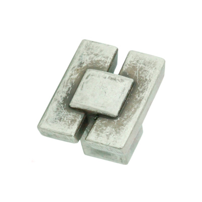 Ручка-кнопка мебельная BOYARD Черненый старинный цинк RC405BAZ.4