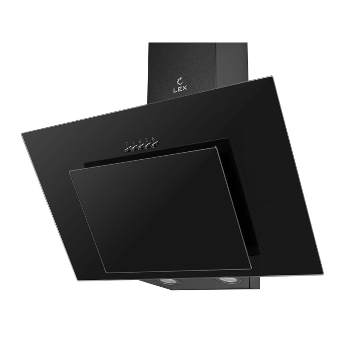 Кухонная вытяжка наклонная LEX MIRA G 600 BLACK