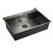 Мойка из нержавеющей стали Emar EMB-125A PVD Nano Dark 740х500мм