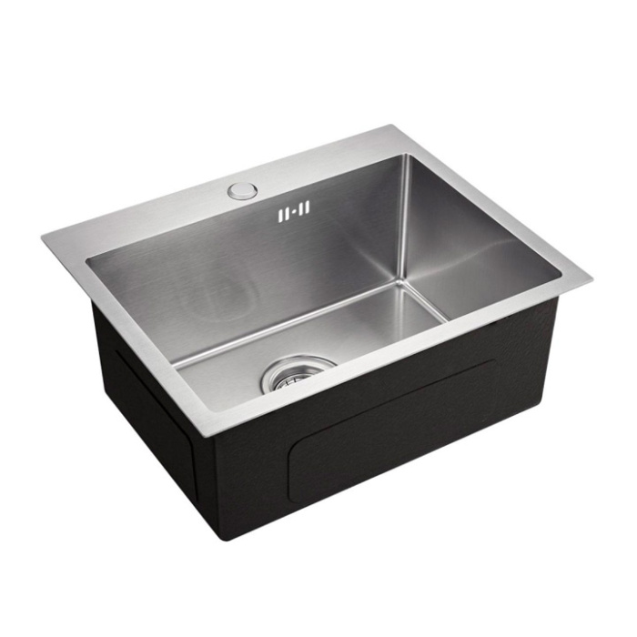 Мойка из нержавеющей стали Emar EMB-115 PVD Nano Satine 530х430мм