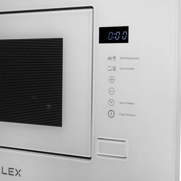 Встраиваемая микроволновая печь с грилем LEX BIMO 20.01 WH