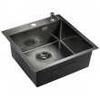 Мойка из нержавеющей стали Emar EMB-117A PVD Nano Dark 500х500мм
