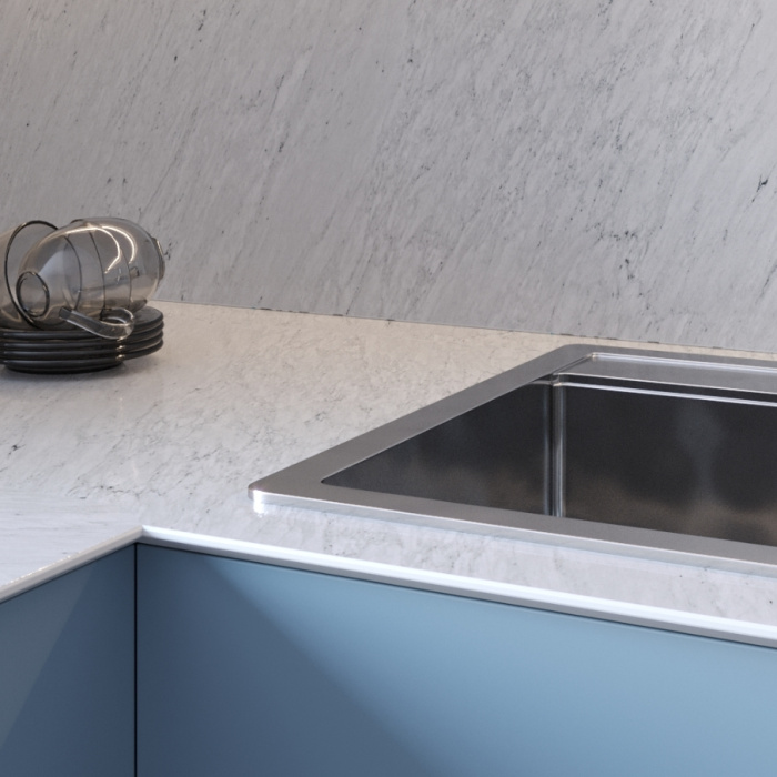 Столешница Italian marble 8052/Sl Slotex 4200х600х40 мм