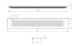 Решетка вентиляционная 480х80 мм белая GTV KK-W80480-10