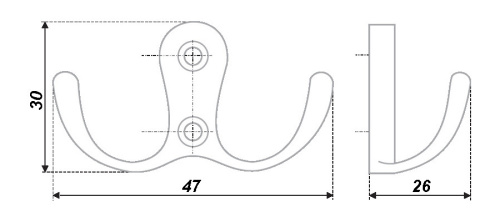 BOYARD.Крючок K0760 K207SC.7