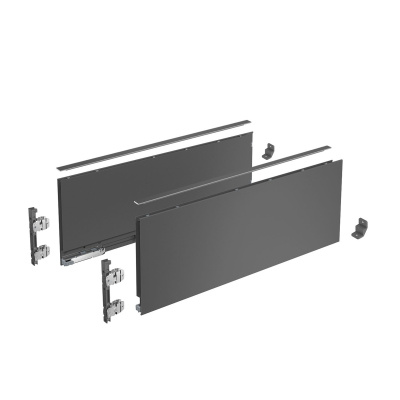 HETTICH.КОМПЛЕКТ КОРОБА AVANTECH YOU, H187, NL500, АНТРАЦИТ 9255347