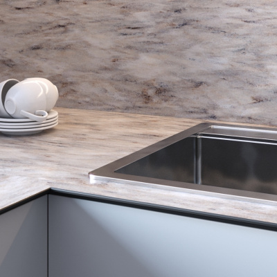 Стеновая панель Desert stone 8056/Q Slotex 4200х600х10 мм
