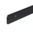 Планка для столешницы R3 торцевая черный 600x38мм kvd_41937