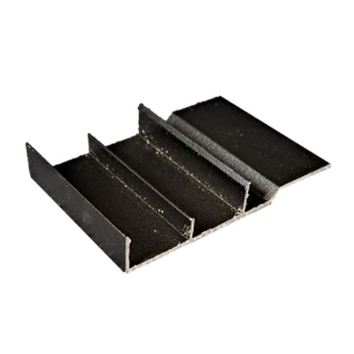 Накладка декоративная прямая-потолок Futurum AIR Черный матовый 2000 мм