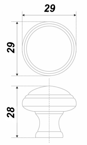 BOYARD.Ручка мебельная UNICA RC400CP.4