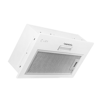 Кухонная вытяжка полновстраиваемая LEX GS BLOC LIGHT 600 WHITE