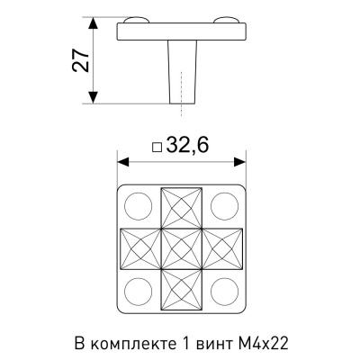 Ручка мебельная со стразами 873-К RB SOLLER Антикварная латунь 128-432