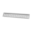 Решетка вентиляционная 480х80 мм алюминий GTV KK-W80800-D0
