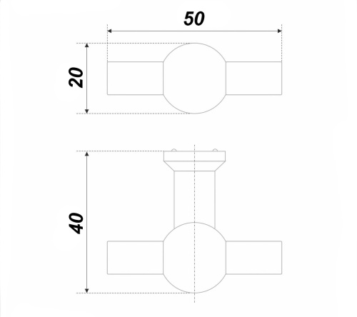 Ручка мебельная ANCHOR BOYARD RC089TFL.1