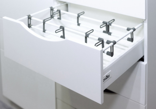 BOYARD.Продольный рейлинг, цвет графит, 450мм SBR06/GRPH/450