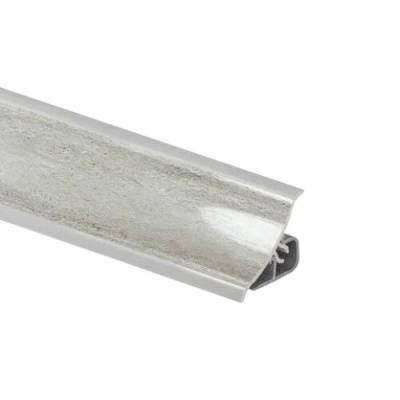 Плинтус для столешниц травертин серый Thermoplast 18х18х3000мм 1260 (ф-ра 820)