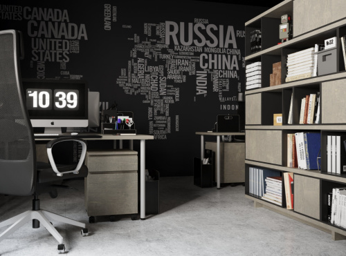 ЛДСП Феникс дуб глубокие поры Lamarty 2750х1830х16 мм