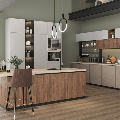 Плита МДФ Бетон кашемир матовый 18 мм P269 Evogloss 2800х1220 мм