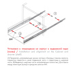 Шариковые направляющие BOYARD DB1711Zn/350