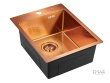 Мойка из нержавеющей стали Emar EMB-128А PVD Nano Coppery 410х510мм
