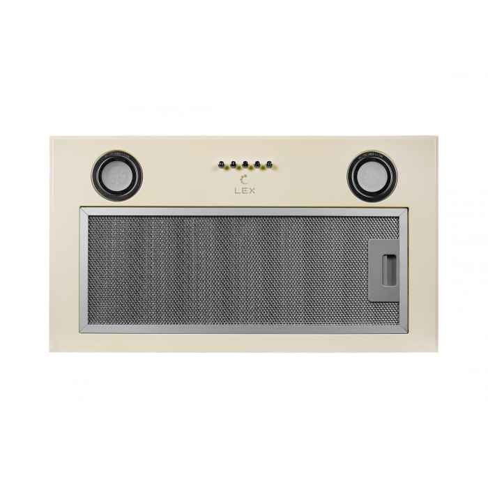 Кухонная вытяжка полновстраиваемая LEX GS BLOC P 600 IVORY LIGHT