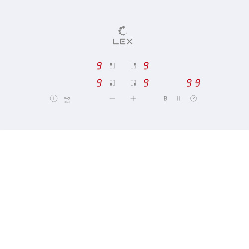 Индукционная варочная панель LEX EVI 640A WH