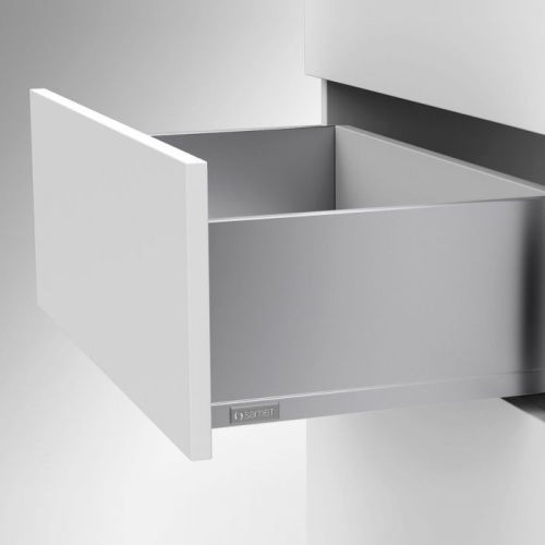 Выдвижной ящик SMARTFLOW H192/FLOWBOX PUSH OPEN с тонкими прямыми боковинами 500мм белый SAMET 12716813760145