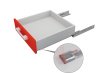 Направляющие шариковые скрытого монтажа B-slide BOYARD DB8881Zn/250
